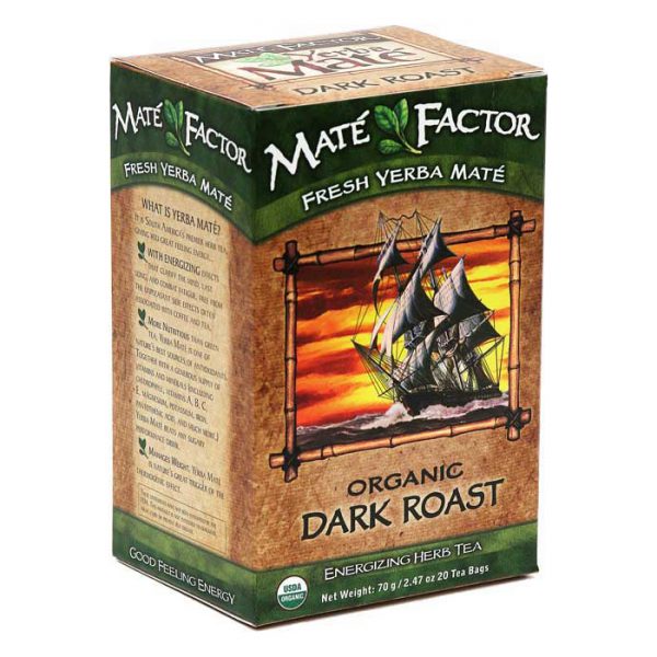 Dark Roast 有機馬黛茶(烘焙處理)(20包)
