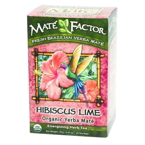 Hibiscus Lime 全有機馬黛茶(洛神花檸檬)(抗氧凍齡)(20包)