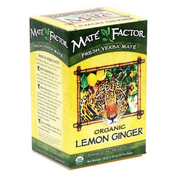 Lemon & Ginger 有機馬黛茶(檸檬老薑)(20包)