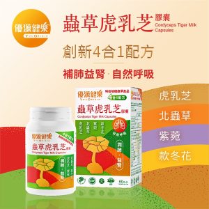 蟲草虎乳芝膠囊Cordyceps Tiger Milk Capsules：圖片 2